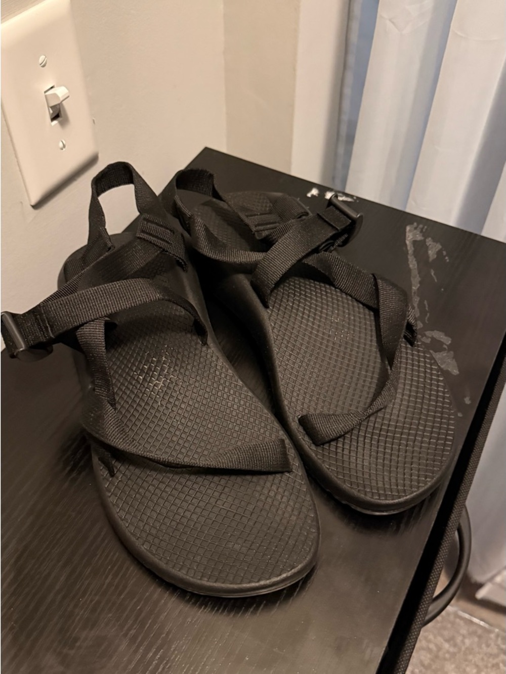 Chaco Black Sport Sandals